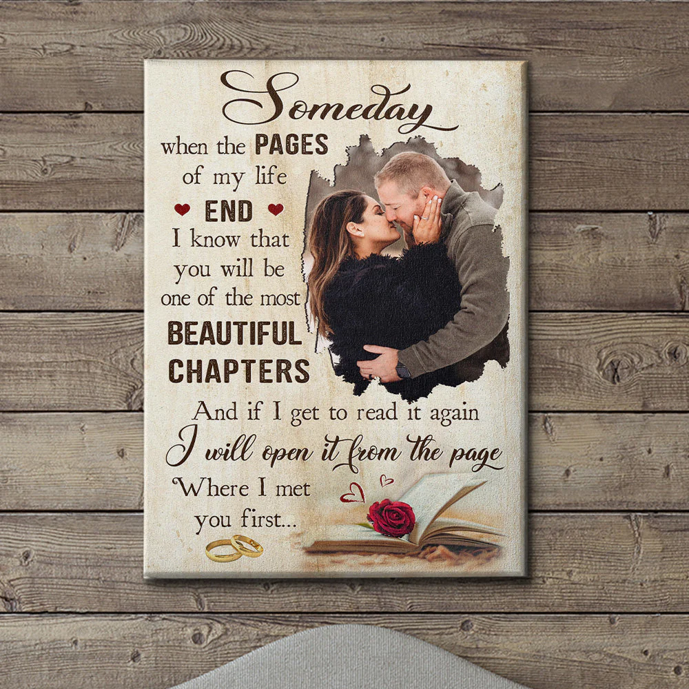 Beautiful Chapters 2 - Personalized Custom Photo Canvas - Image 2