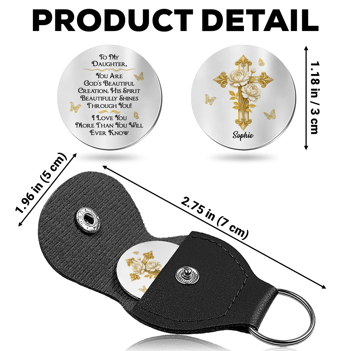Beautiful Creation - Personalized Custom Pocket Hug - Image 5
