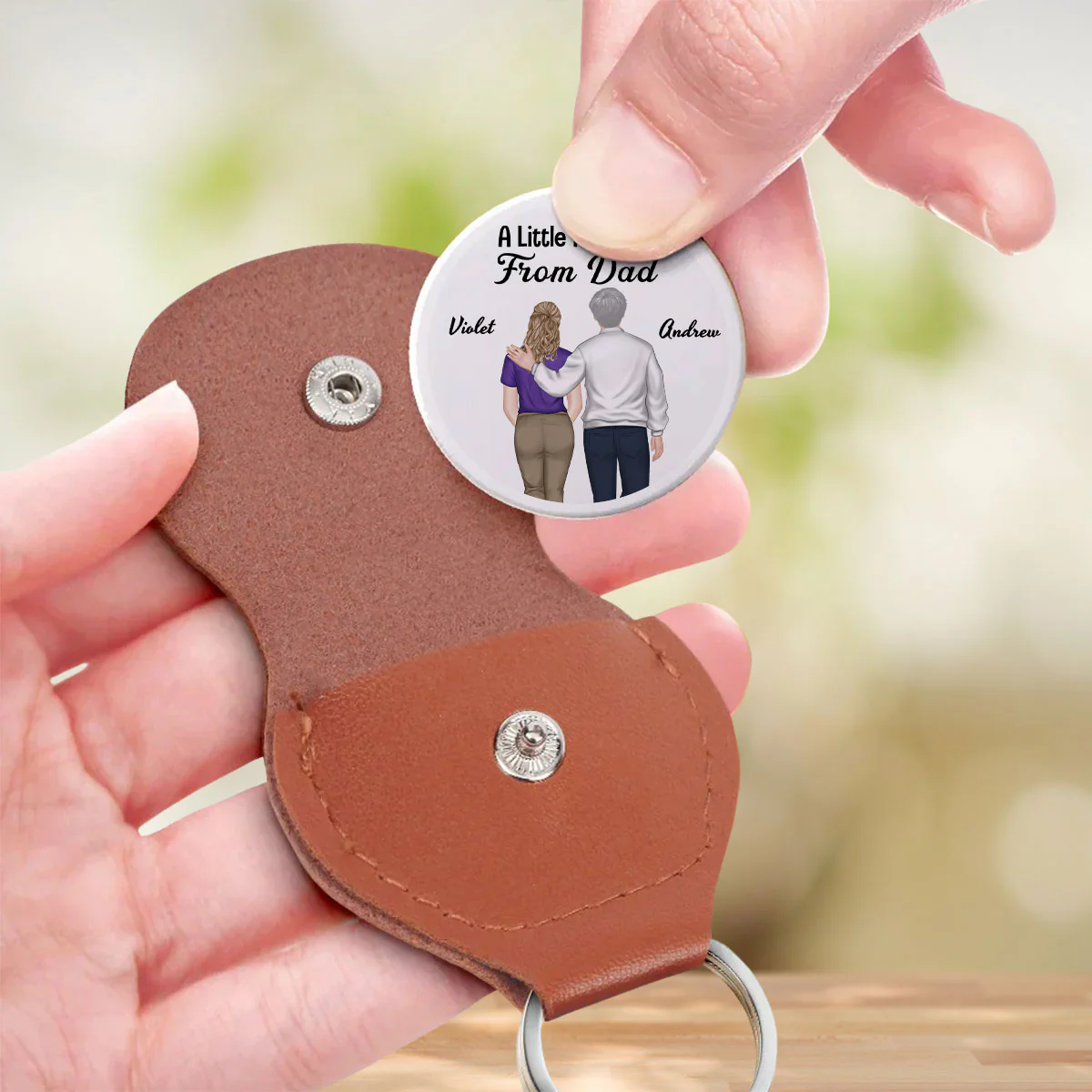Beautiful Girl - Personalized Custom Pocket Hug - Image 3