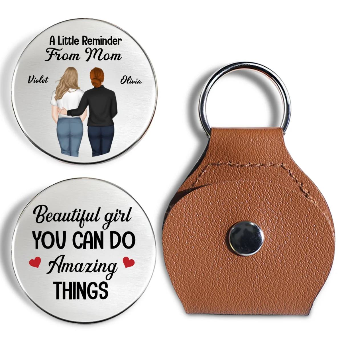 Beautiful Girl - Personalized Custom Pocket Hug - Image 7
