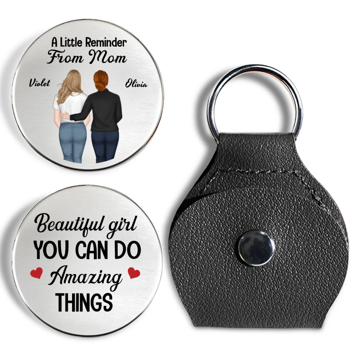 Beautiful Girl - Personalized Custom Pocket Hug - Image 8