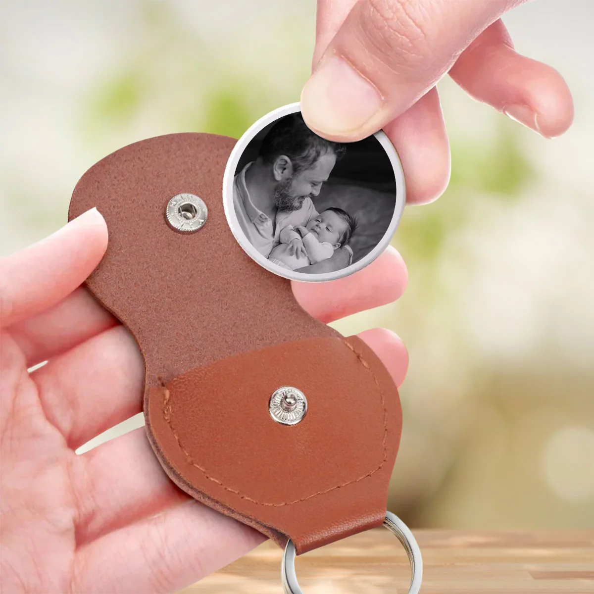 Became My Hero - Personalized Custom Pocket Hug - Image 3