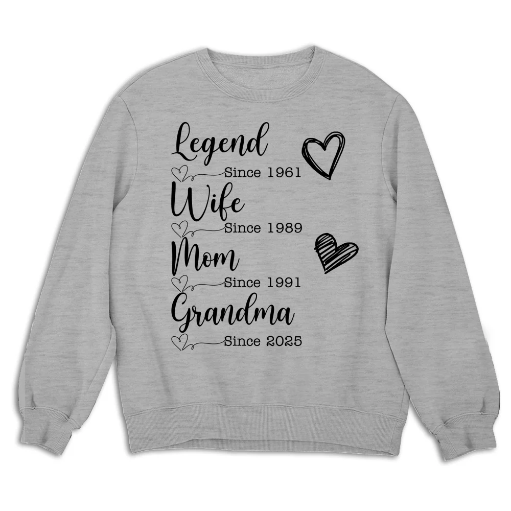 Becoming Legend Grandma - Personalized Custom Shirt - Image 14