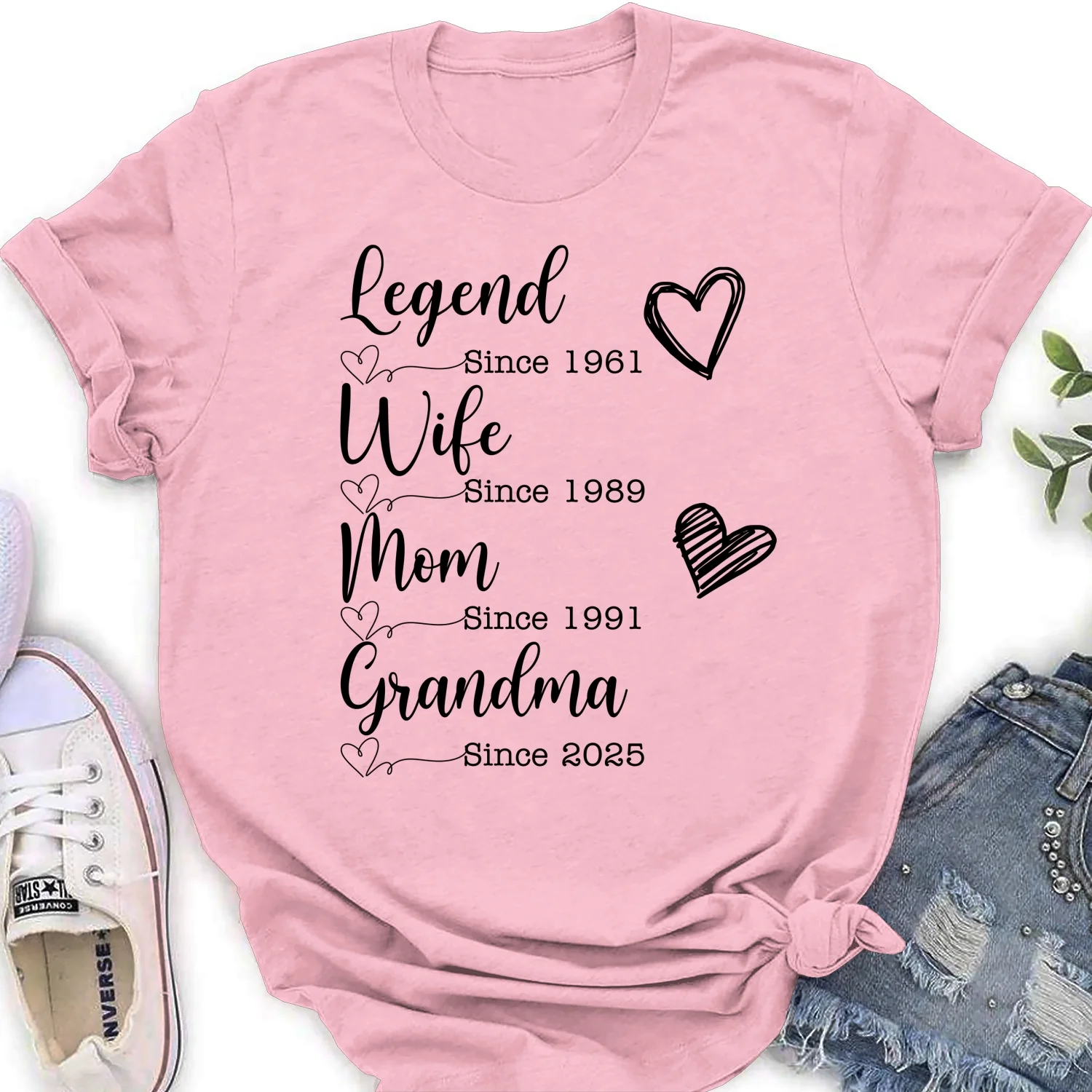 Becoming Legend Grandma - Personalized Custom Shirt - Image 18