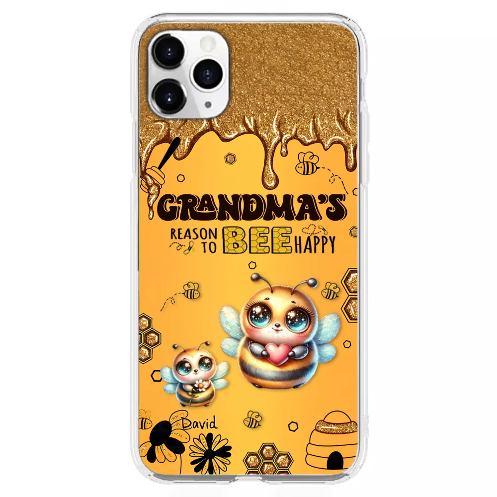 Bee Happy - Personalized Custom Phone Case - Image 10