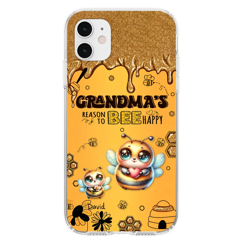 Bee Happy - Personalized Custom Phone Case - Image 11