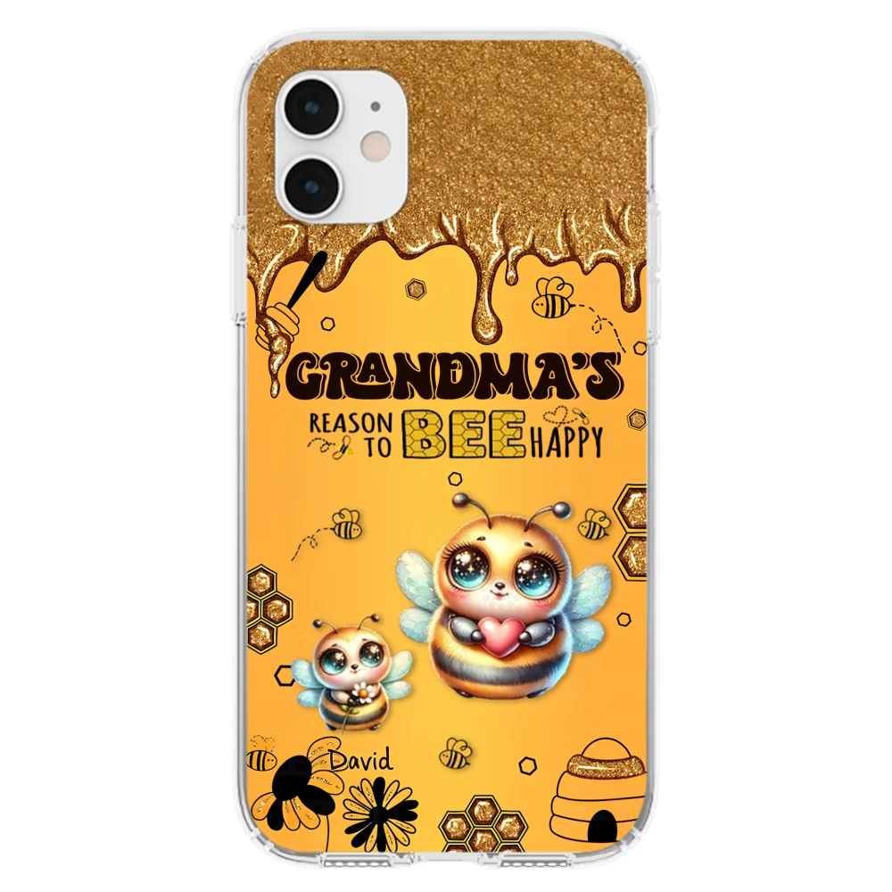 Bee Happy - Personalized Custom Phone Case - Image 8
