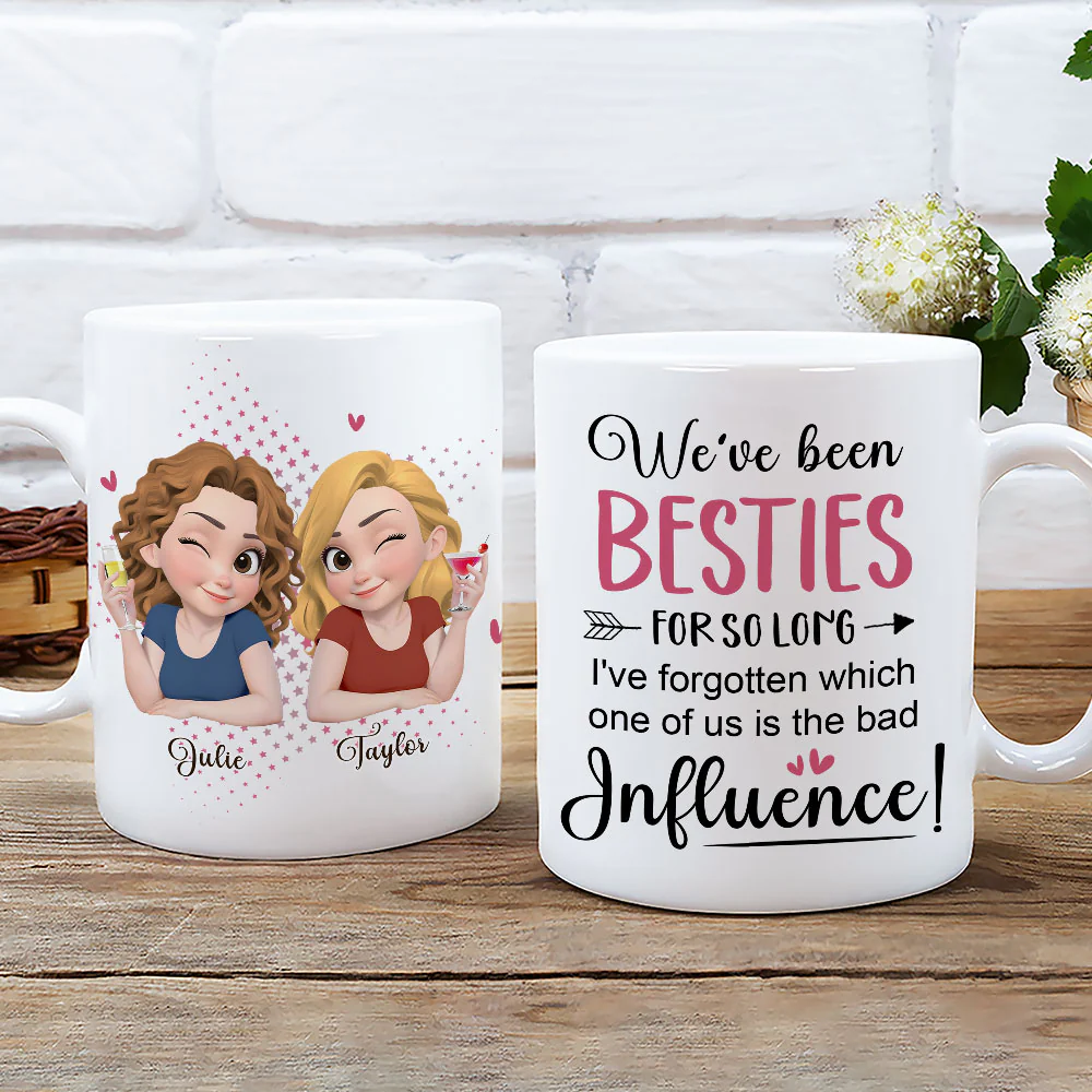 Been Friends For Quite Long - Personalized Custom Coffee Mug - Image 2