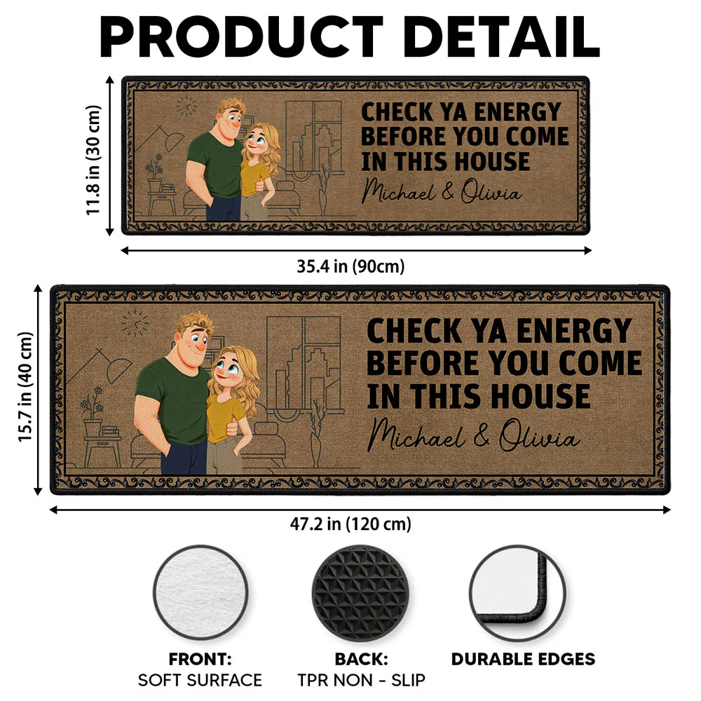 Before You Come - Personalized Custom Runner Rug - Image 3