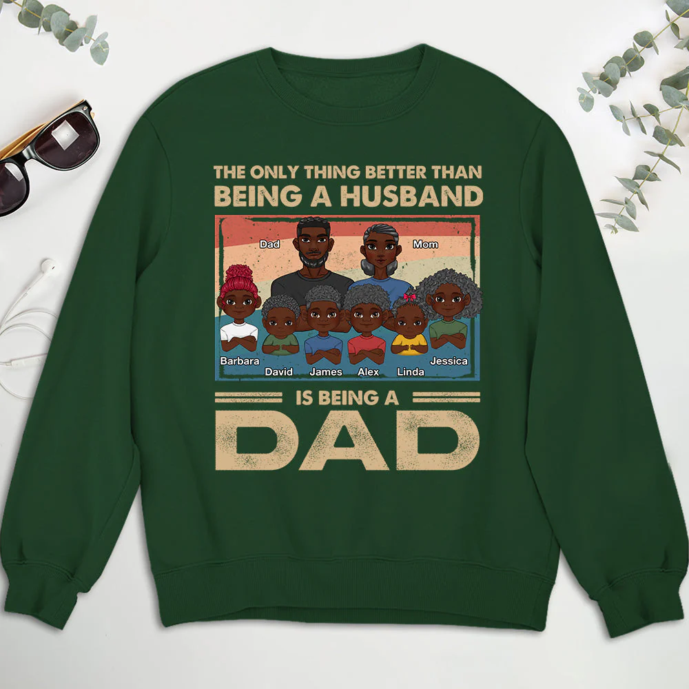 Being A Dad - Personalized Custom Shirt - Image 5