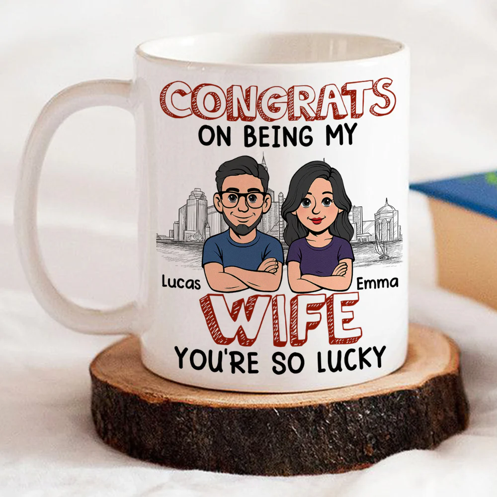 Being My Hubby - Personalized Custom Coffee Mug - Image 4