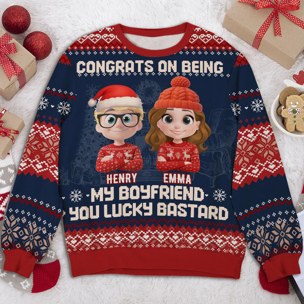 Being My Husband - Personalized Custom All-Over-Print Sweatshirt - Image 4