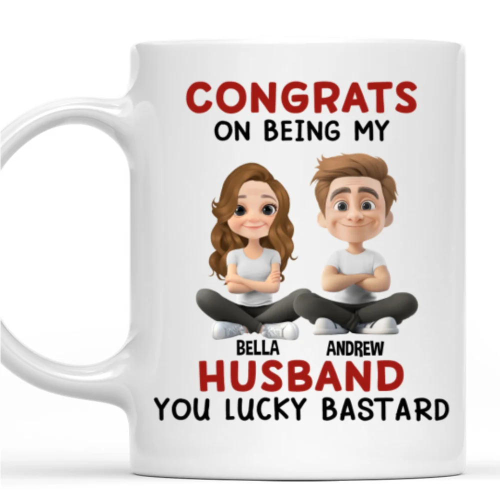 Being My Husband - Personalized Custom Coffee Mug - Image 11