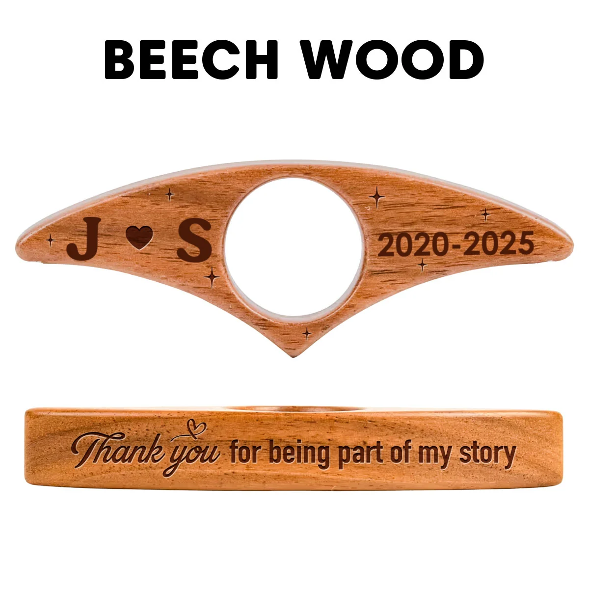 Being Part Of My Story - Personalized Custom Book Page Holder - Image 9