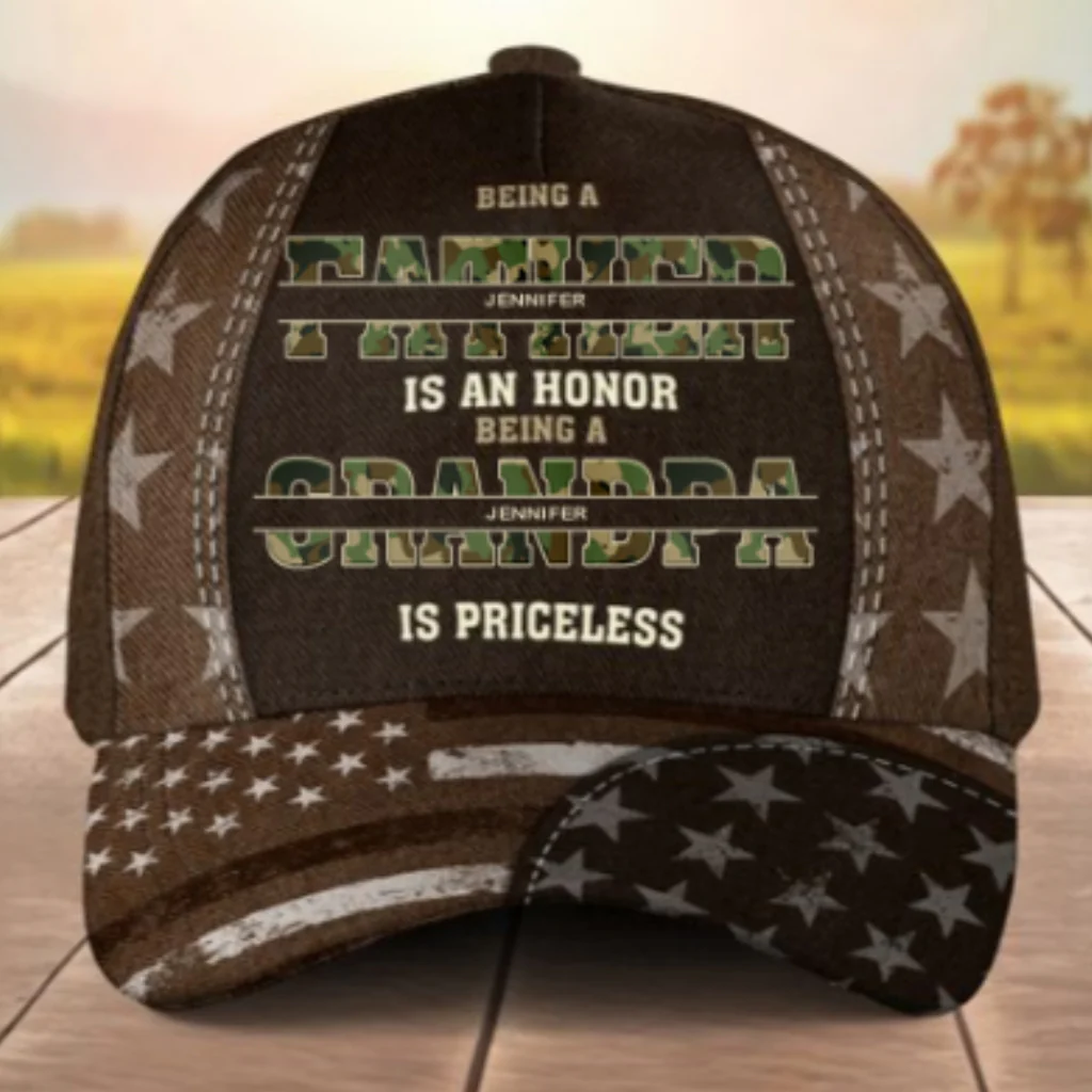 Being Priceless - Personalized Classic Cap - Image 8