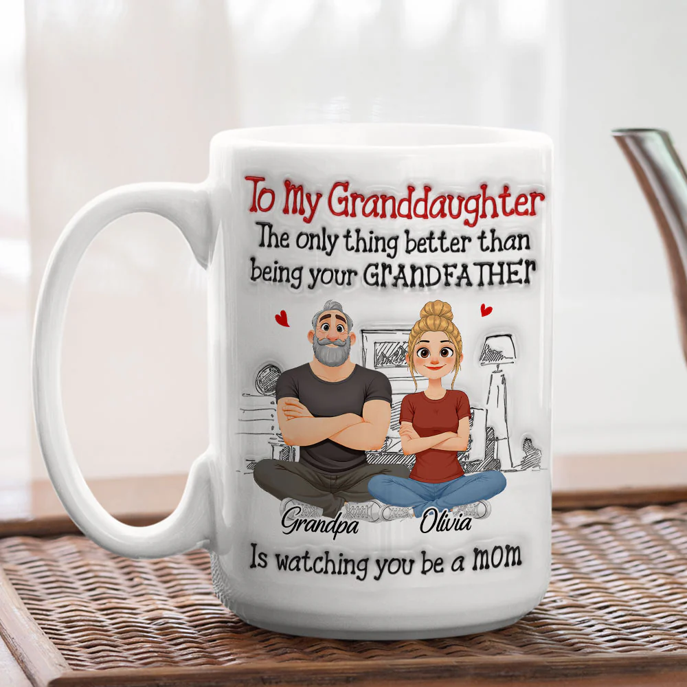 Being Your Grandparents - Personalized Custom 3D Inflated Effect Mug - Image 6