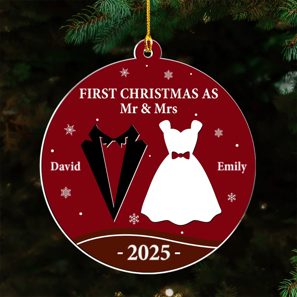 Being Yours - Personalized Custom Acrylic Ornament - Image 7
