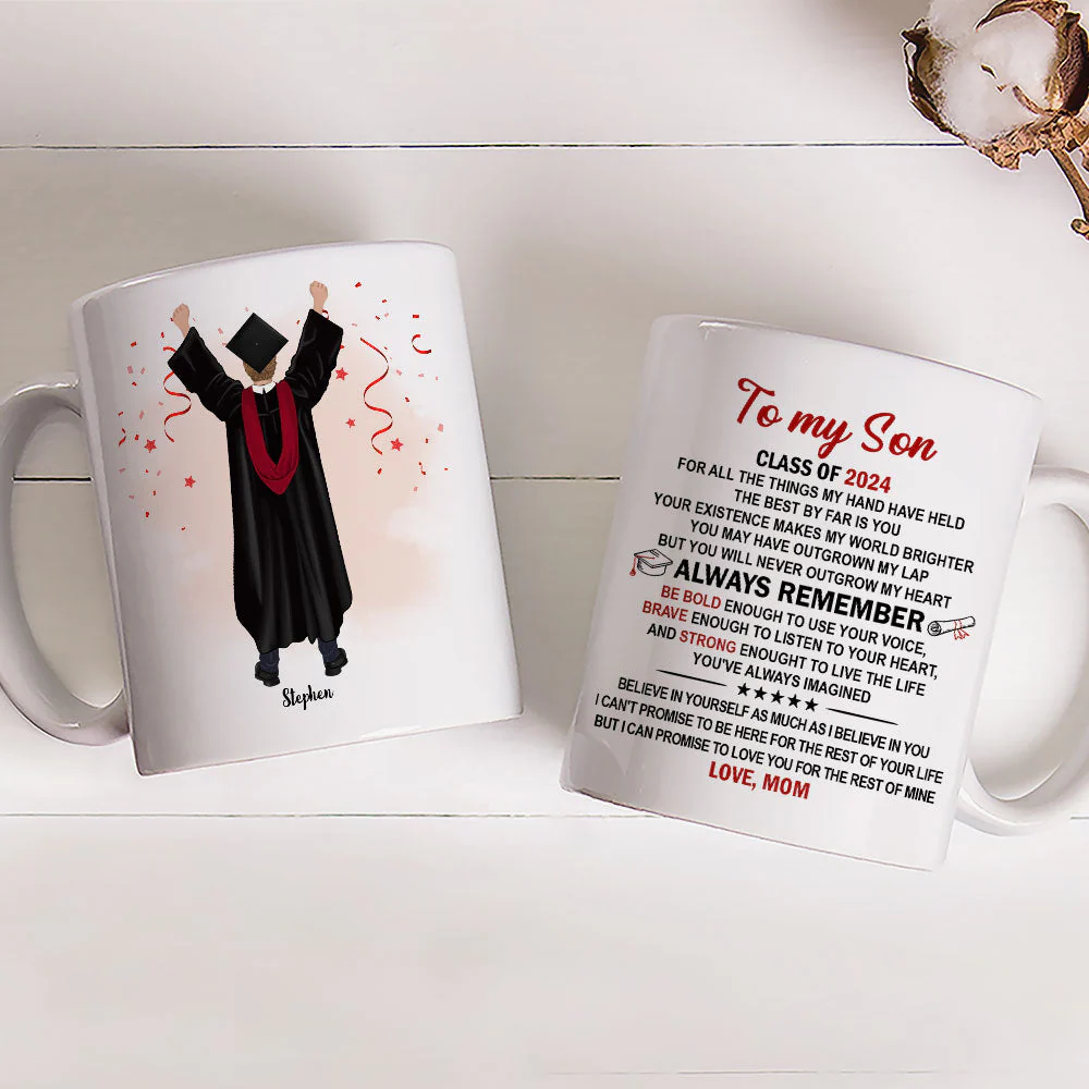 Believe In Yourself - Personalized Custom Coffee Mug - Image 2