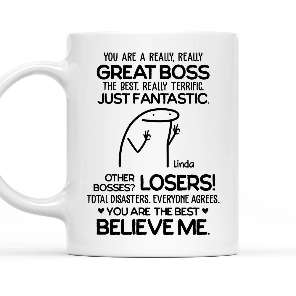 Believe Me - Personalized Custom Coffee Mug - Image 2