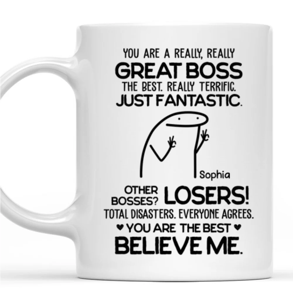 Believe Me - Personalized Custom Coffee Mug - Image 6