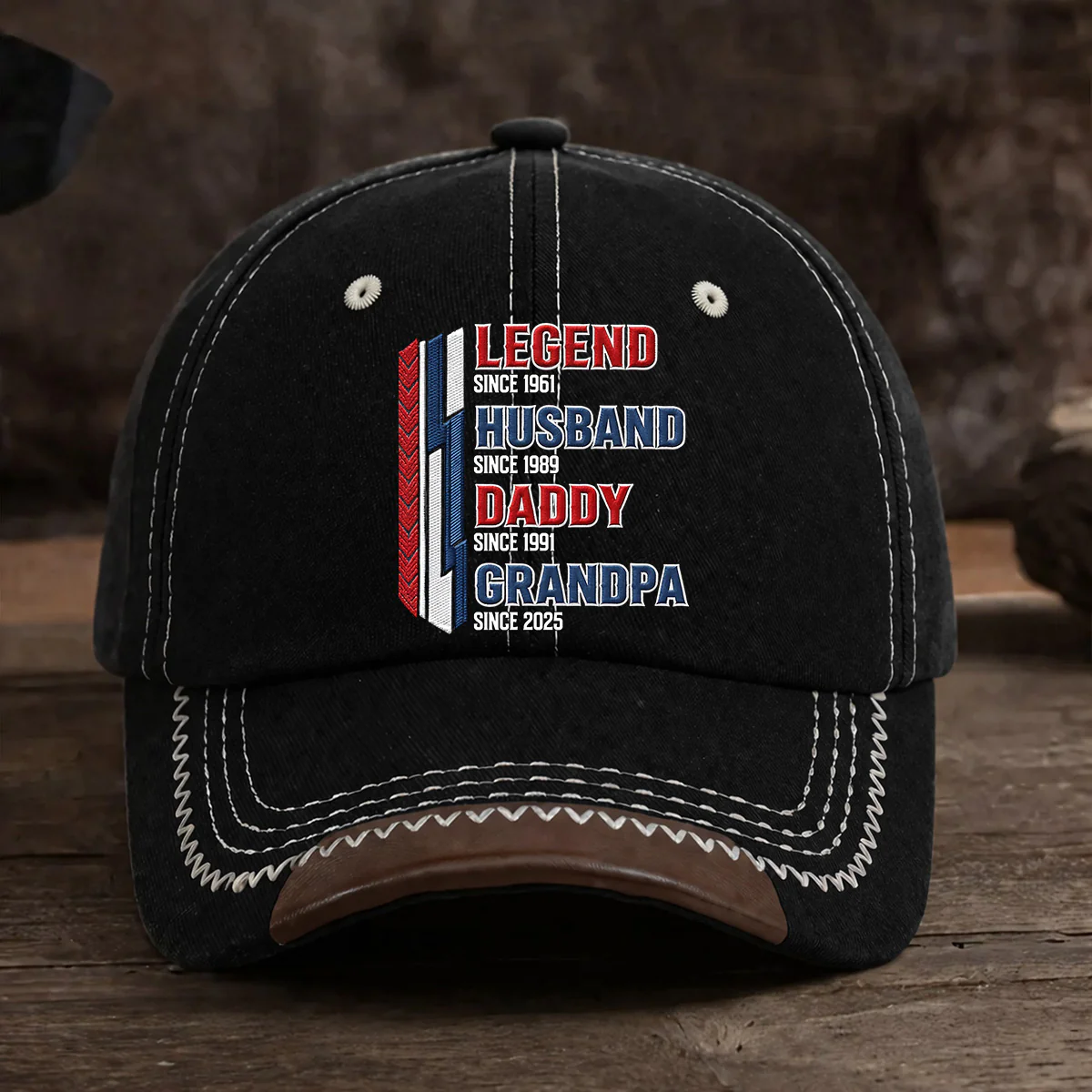 Belongs To Legend - Personalized Custom Vintage Soft Baseball Cap - Image 2