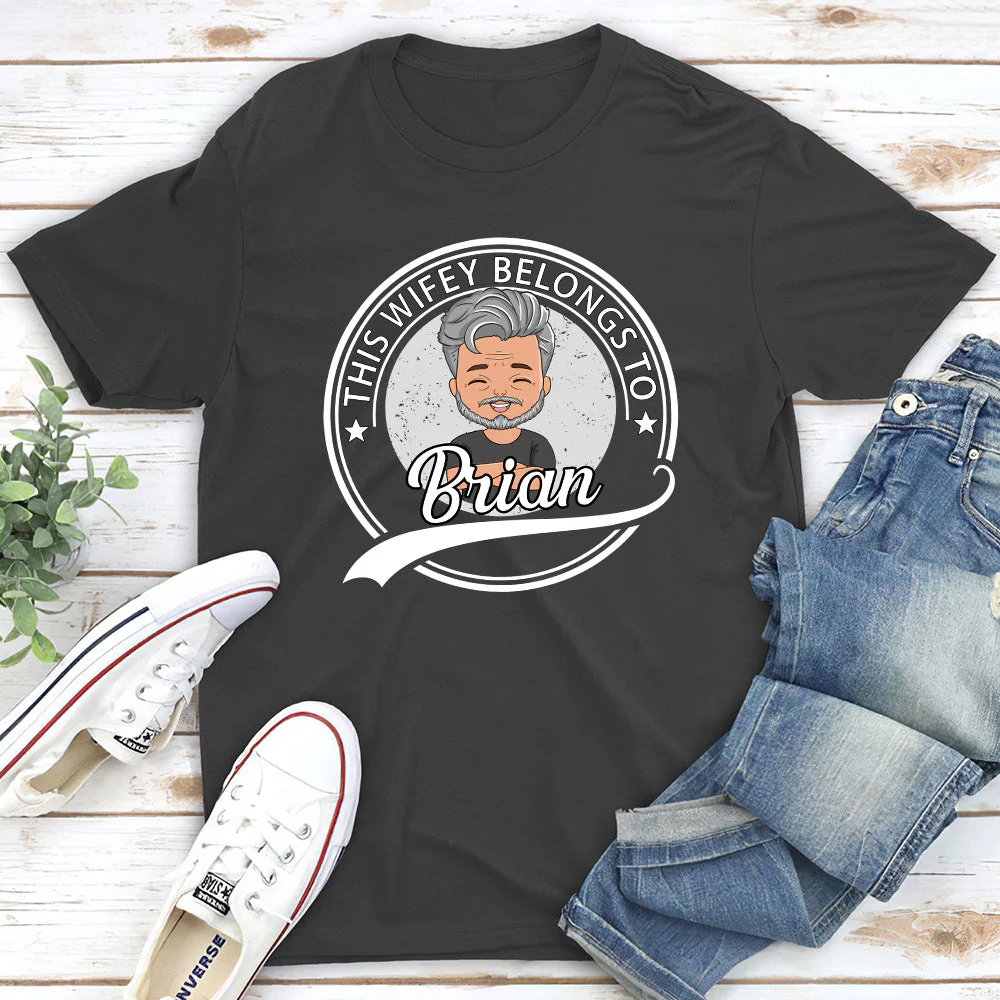 Belongs To - Personalized Custom Classic T-shirt - Image 5