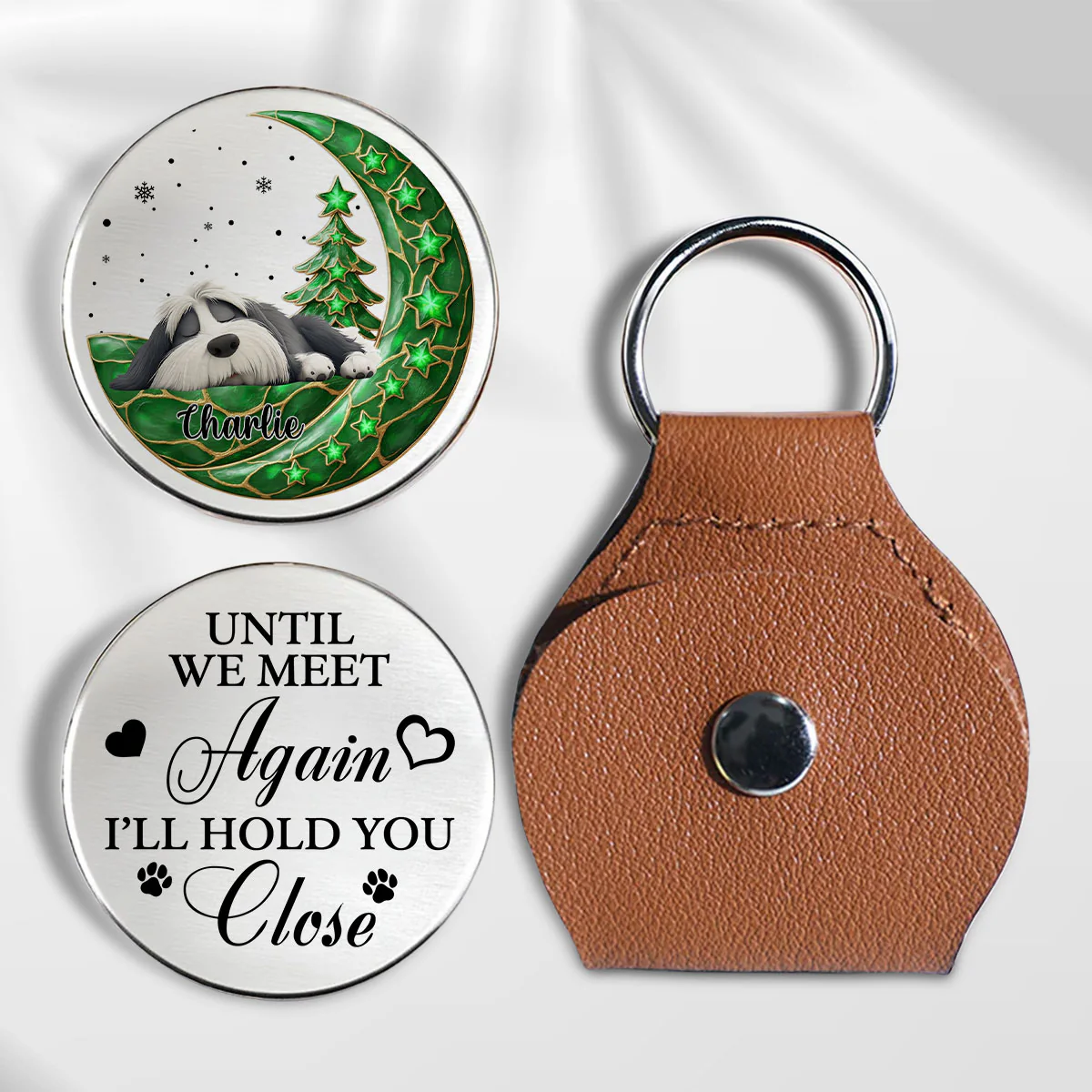 Beside Pearl Of You - Personalized Custom 3D Effect Pocket Hug - Image 2
