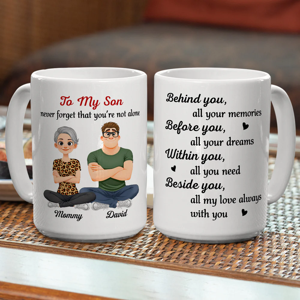Beside You - Personalized Custom Coffee Mug - Image 6