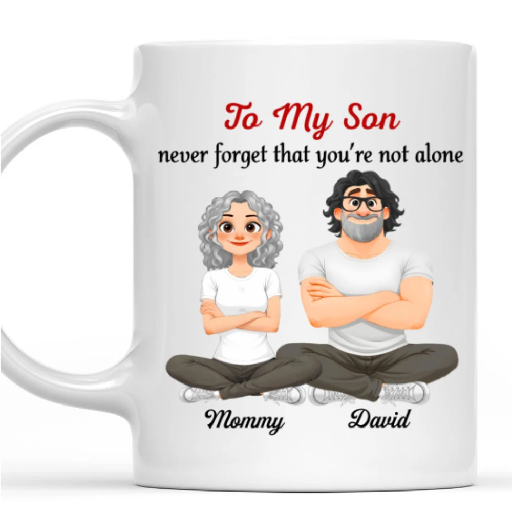 Beside You - Personalized Custom Coffee Mug - Image 8