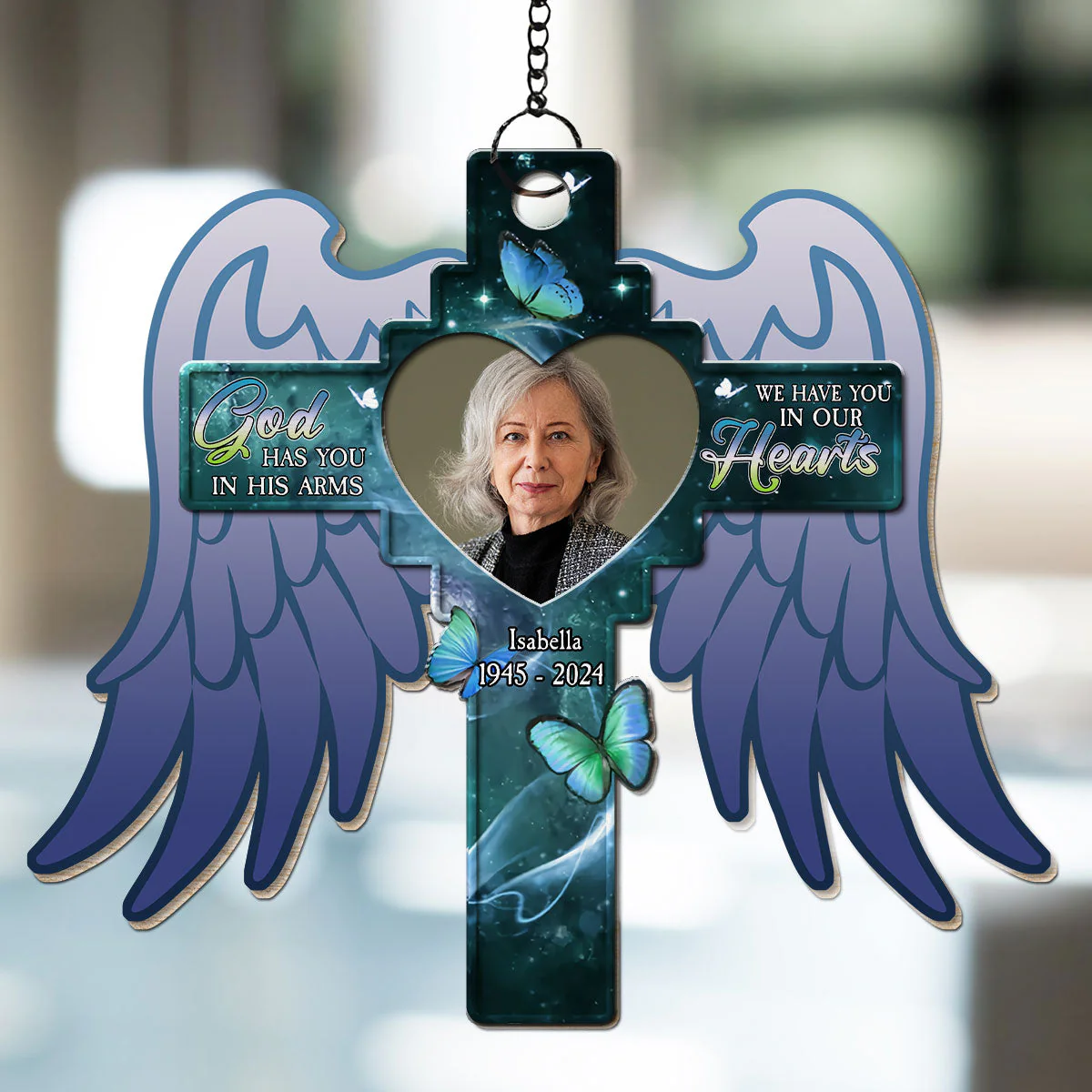 Beside You - Personalized Custom Suncatcher - Image 2