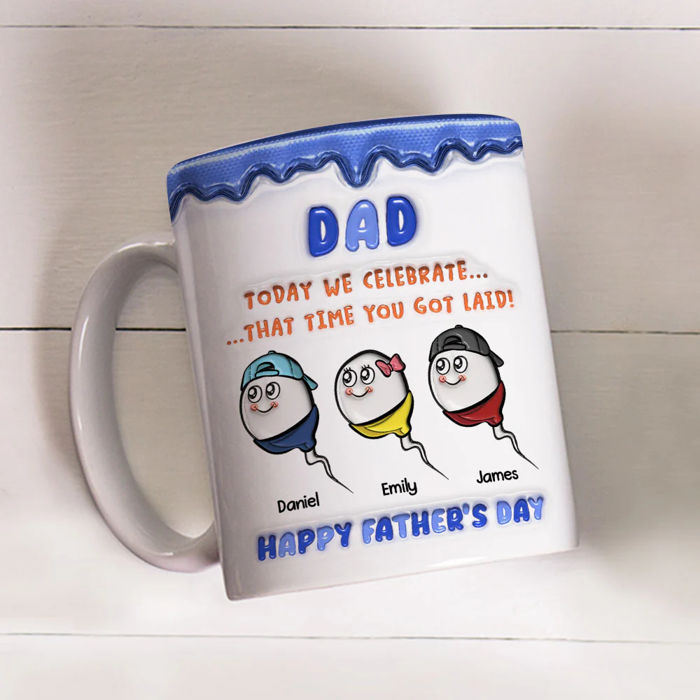 Best Accident Ever Created - Personalized Custom 3D Inflated Effect Mug - Image 4