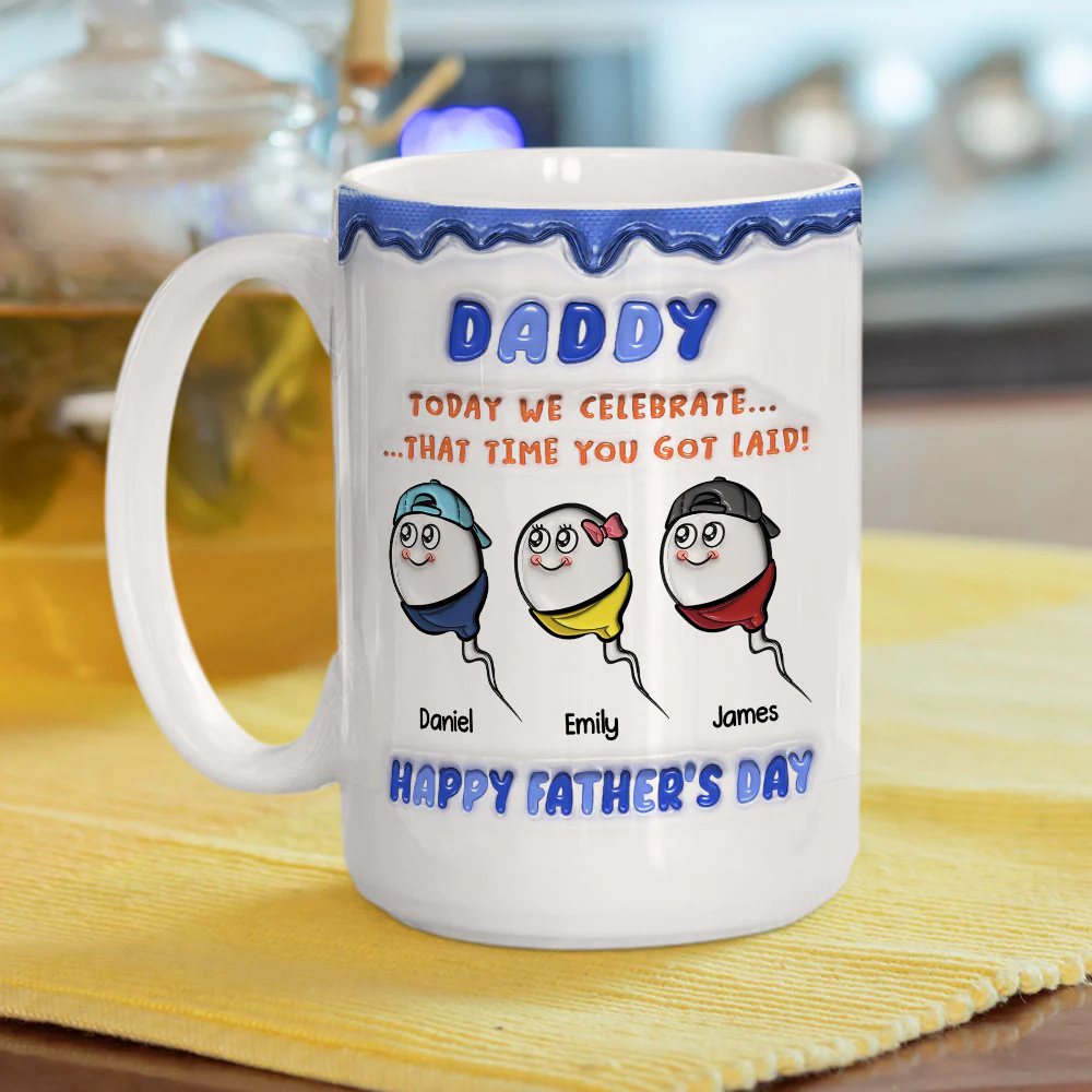 Best Accident Ever Created - Personalized Custom 3D Inflated Effect Mug - Image 5