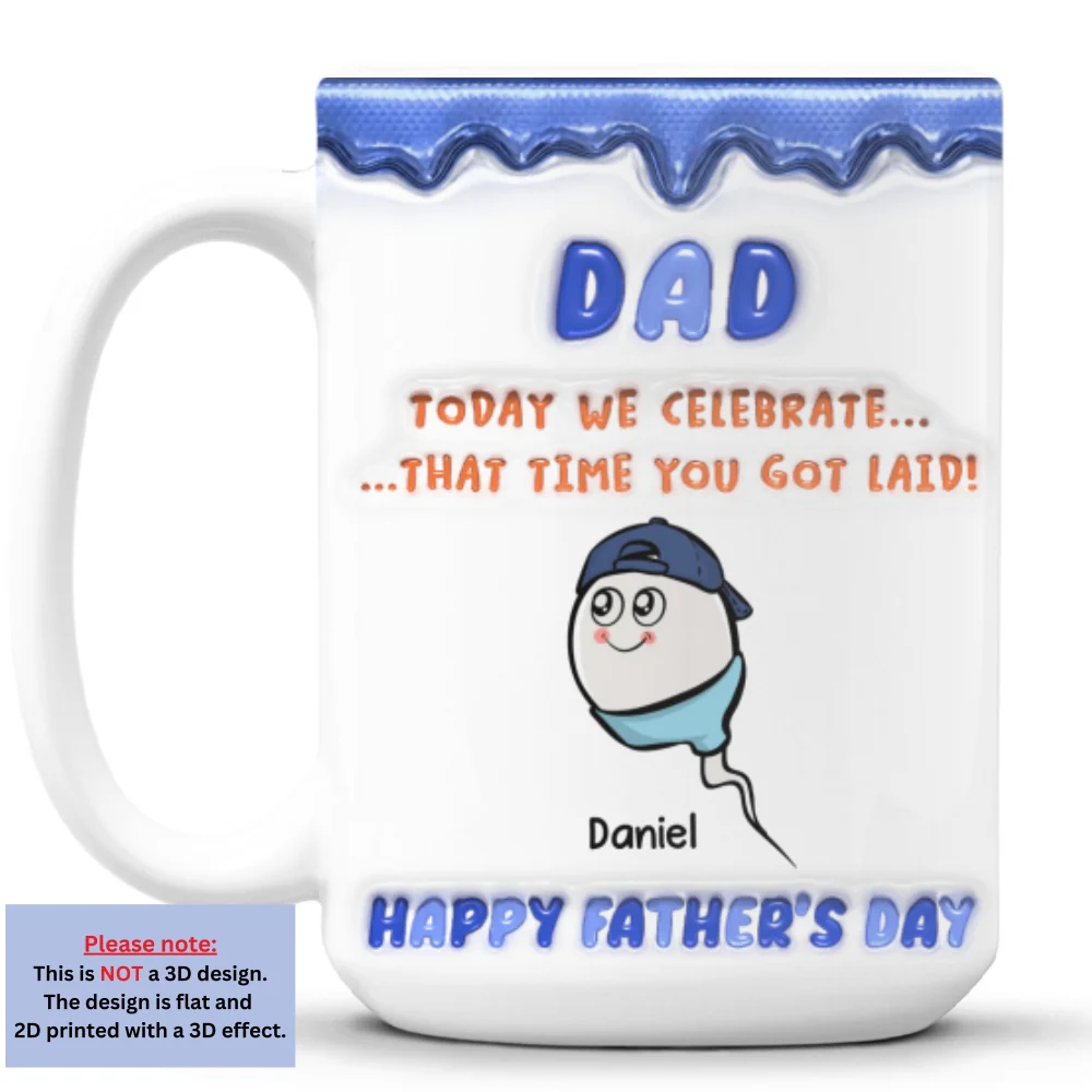 Best Accident Ever Created - Personalized Custom 3D Inflated Effect Mug - Image 8