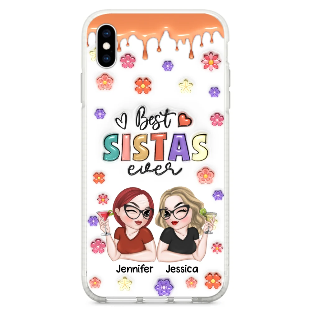 Best Bestie Ever - Personalized Custom 3D Inflated Effect Phone Case - Image 24