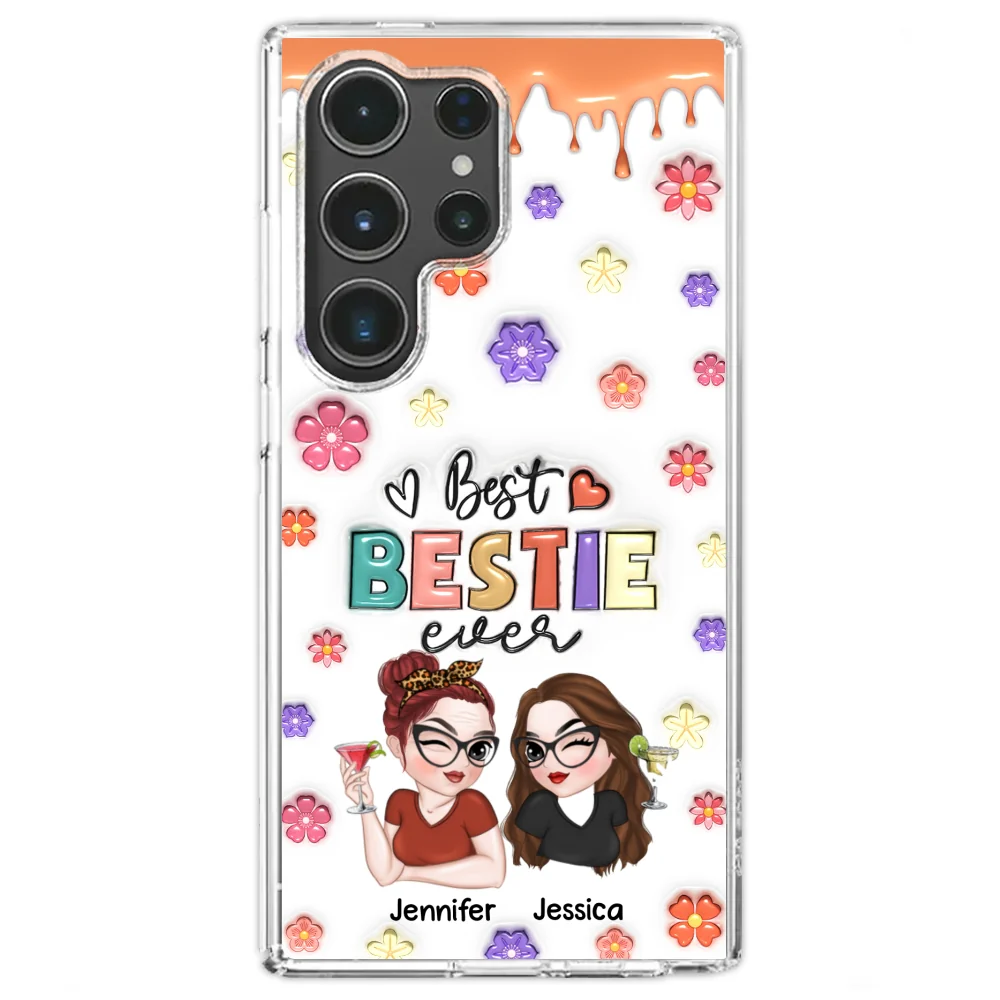 Best Bestie Ever - Personalized Custom 3D Inflated Effect Phone Case - Image 28