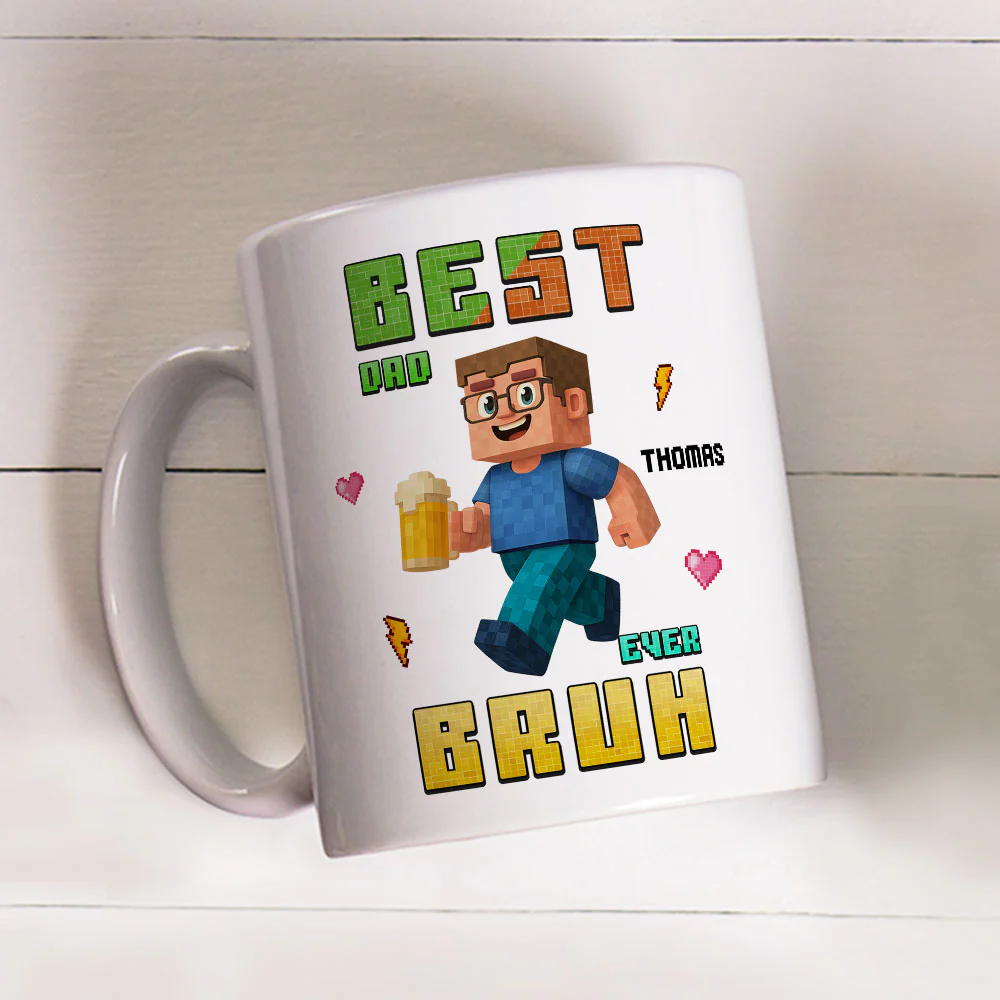 Best Bruh - Personalized Custom Coffee Mug - Image 3