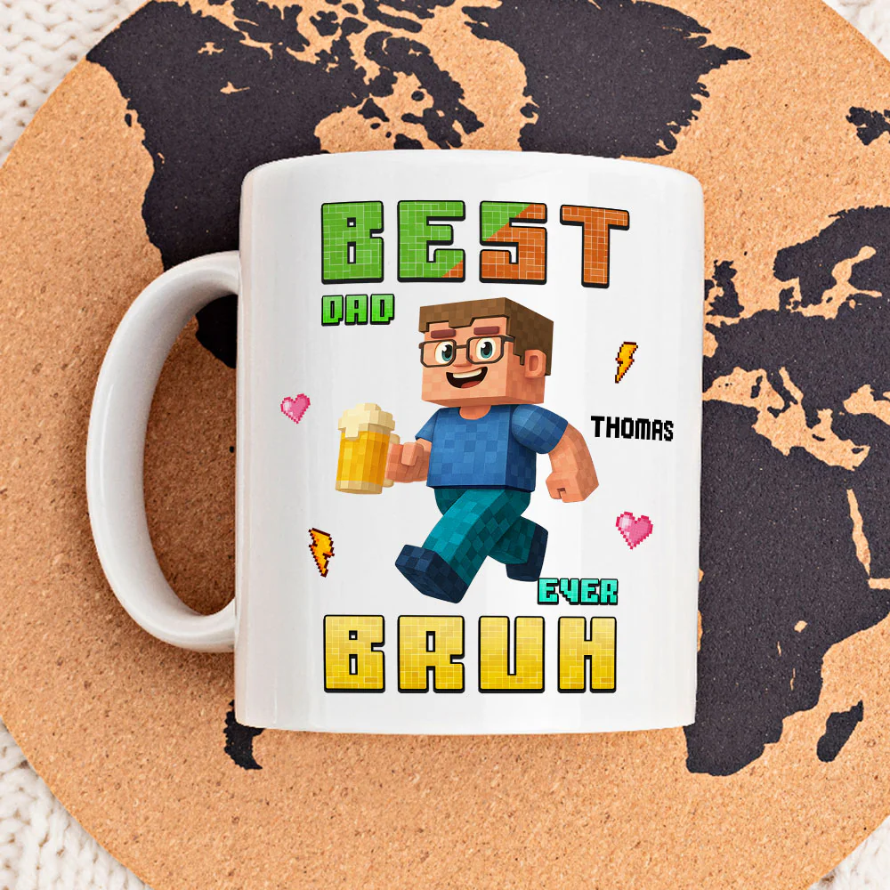 Best Bruh - Personalized Custom Coffee Mug - Image 4
