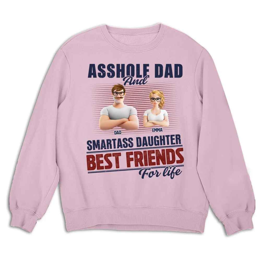 Best Dad And Smart Daughter - Personalized Custom Shirt - Image 16