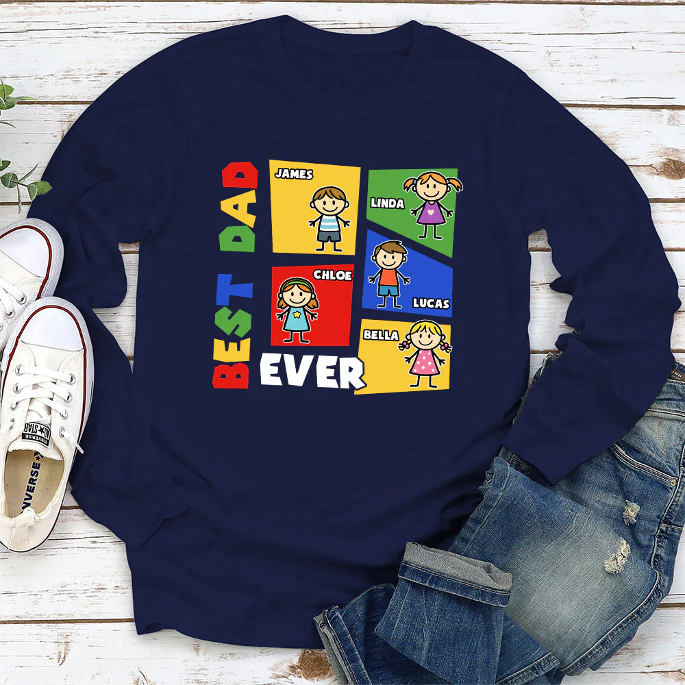 Best Dad Ever Arcade Theme - Personalized Custom Shirt - Image 4