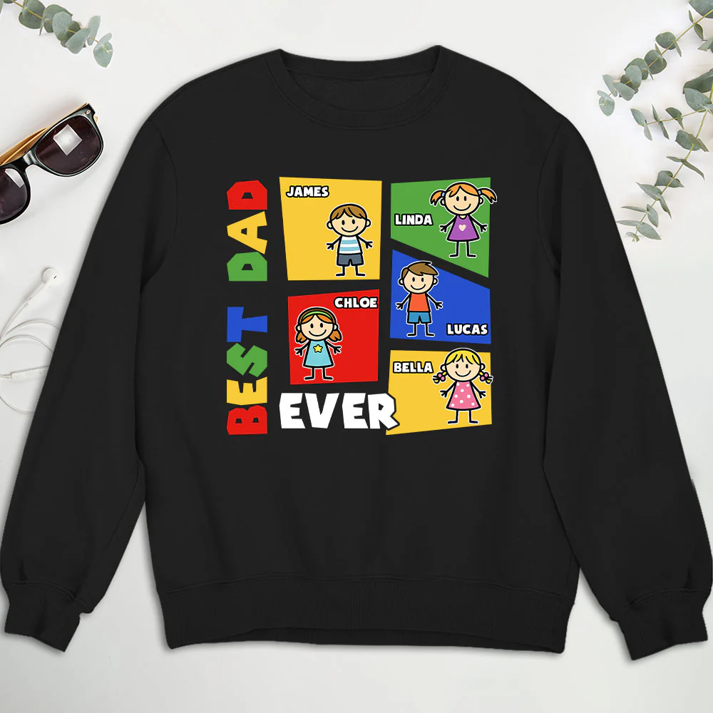 Best Dad Ever Arcade Theme - Personalized Custom Shirt - Image 5