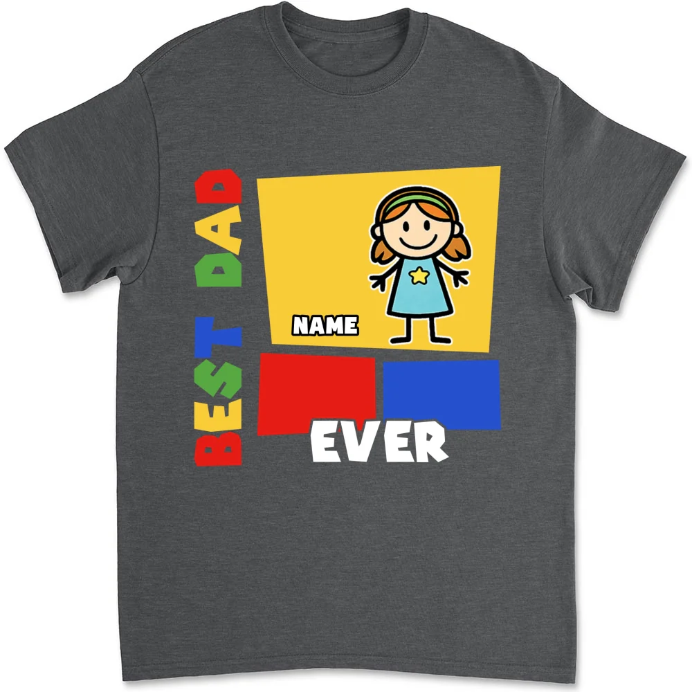 Best Dad Ever Arcade Theme - Personalized Custom Shirt - Image 7