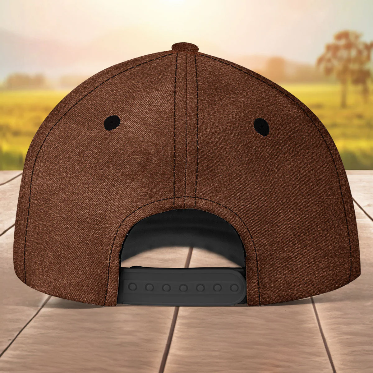 Best Dad Ever Happy Fathers Day - Personalized Classic Cap - Image 3