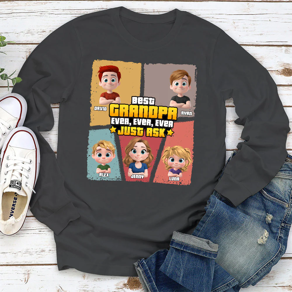 Best Dad Ever Just Ask - Personalized Custom Shirt - Image 6