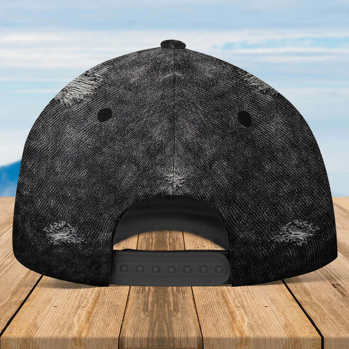 Best Dad Ever New Version - Personalized Custom Classic Cap - Image 3