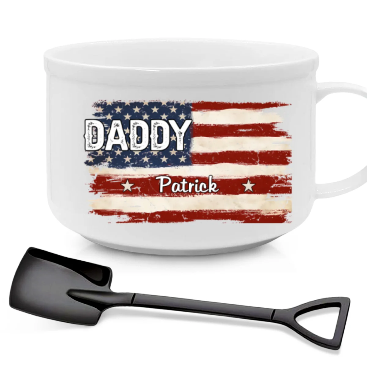 Best Dad - Personalized Custom Ceramic Bowl - Image 7