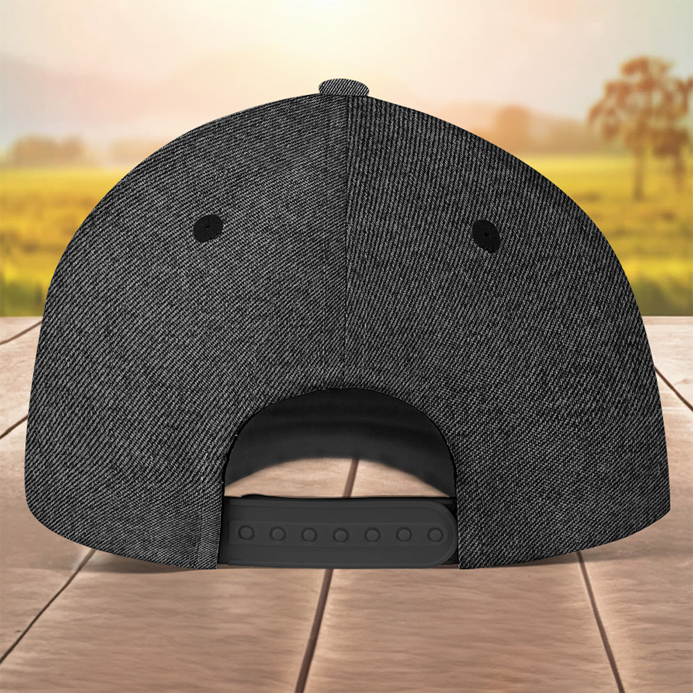 Best Dad - Personalized Custom Classic Cap - Image 5