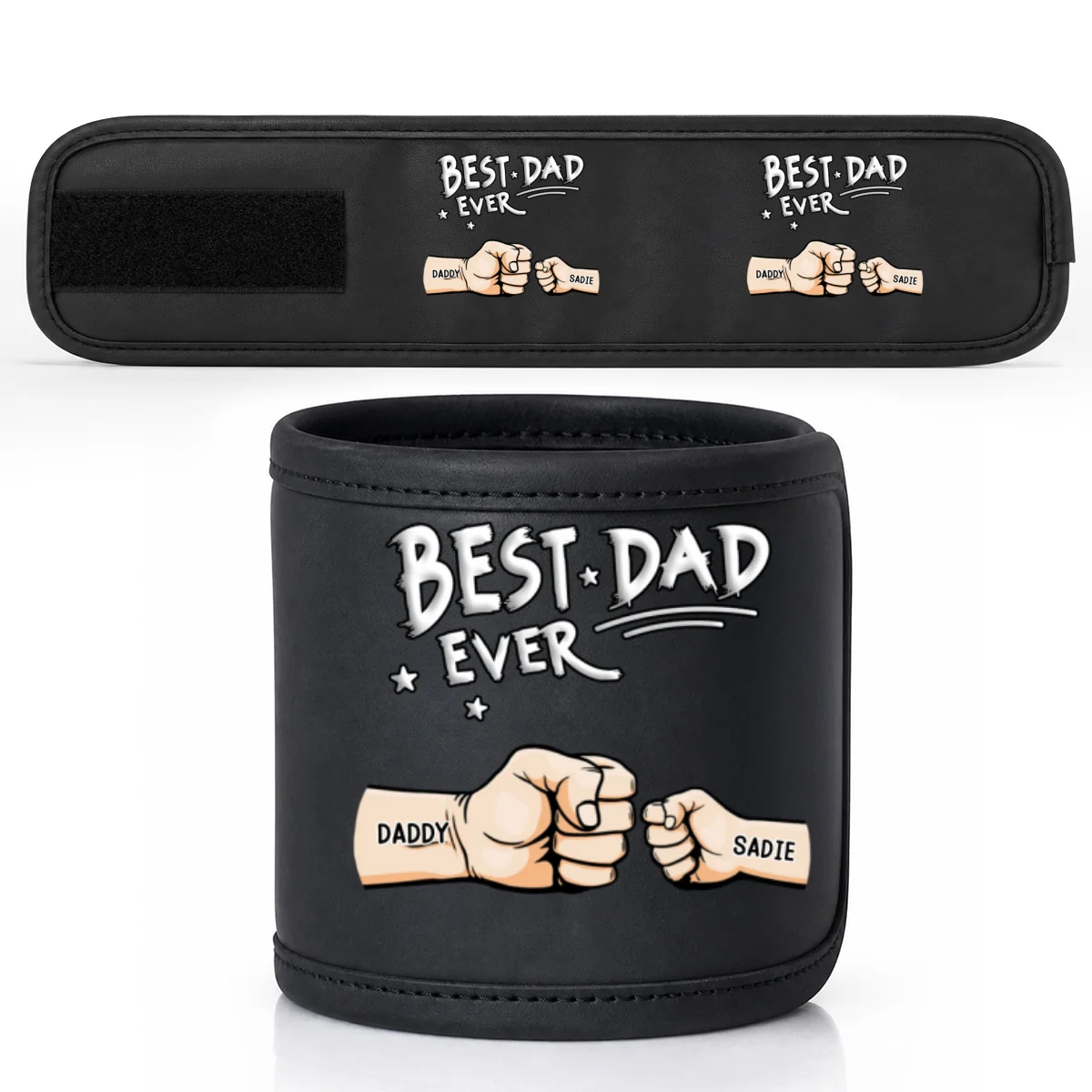 Best Dad - Personalized Custom Magnetic Tool Wristband - Image 7