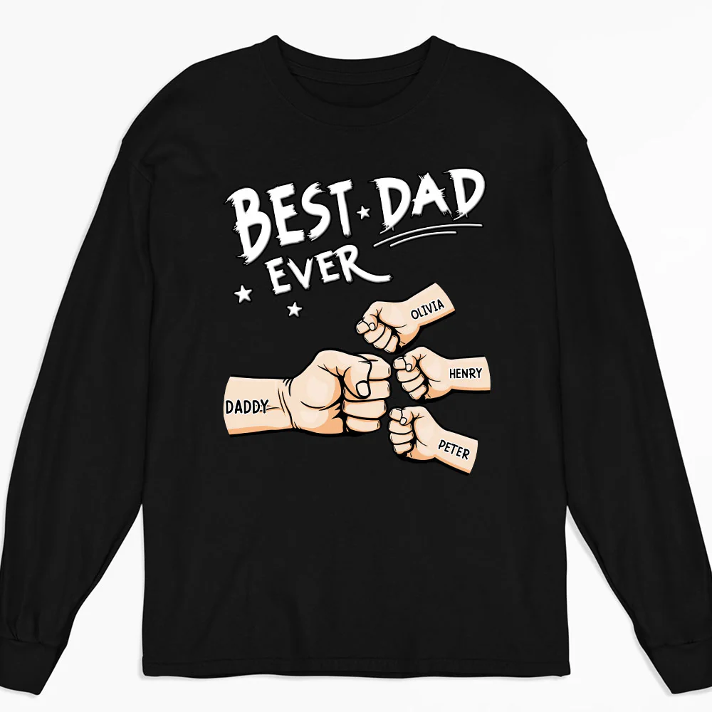 Best Dad - Personalized Custom Shirt - Image 6