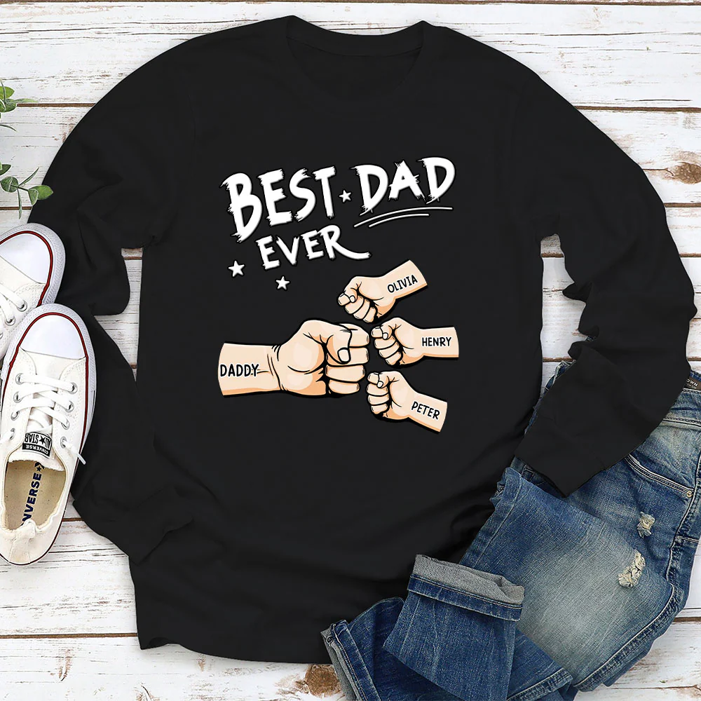 Best Dad - Personalized Custom Shirt - Image 7
