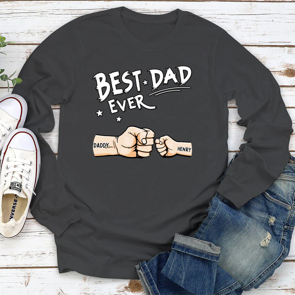 Best Dad - Personalized Custom Shirt - Image 9